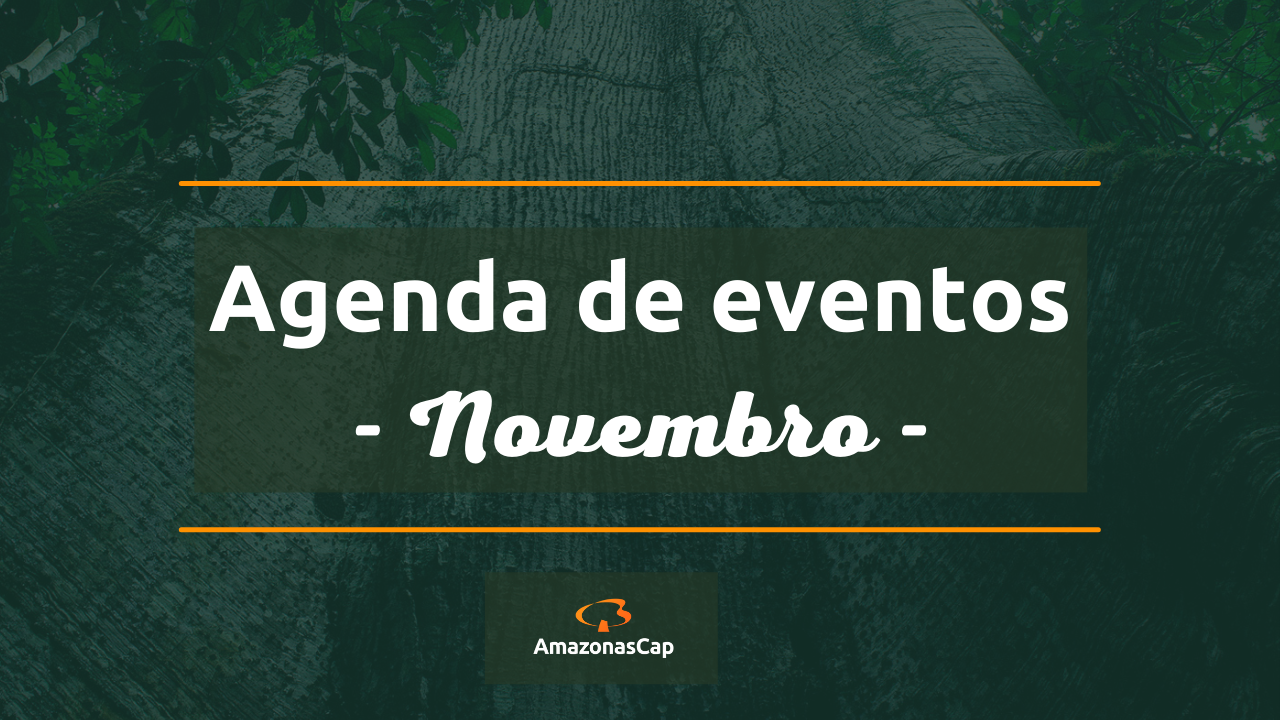 Eventos AmazonasCap no mês de Novembro/21