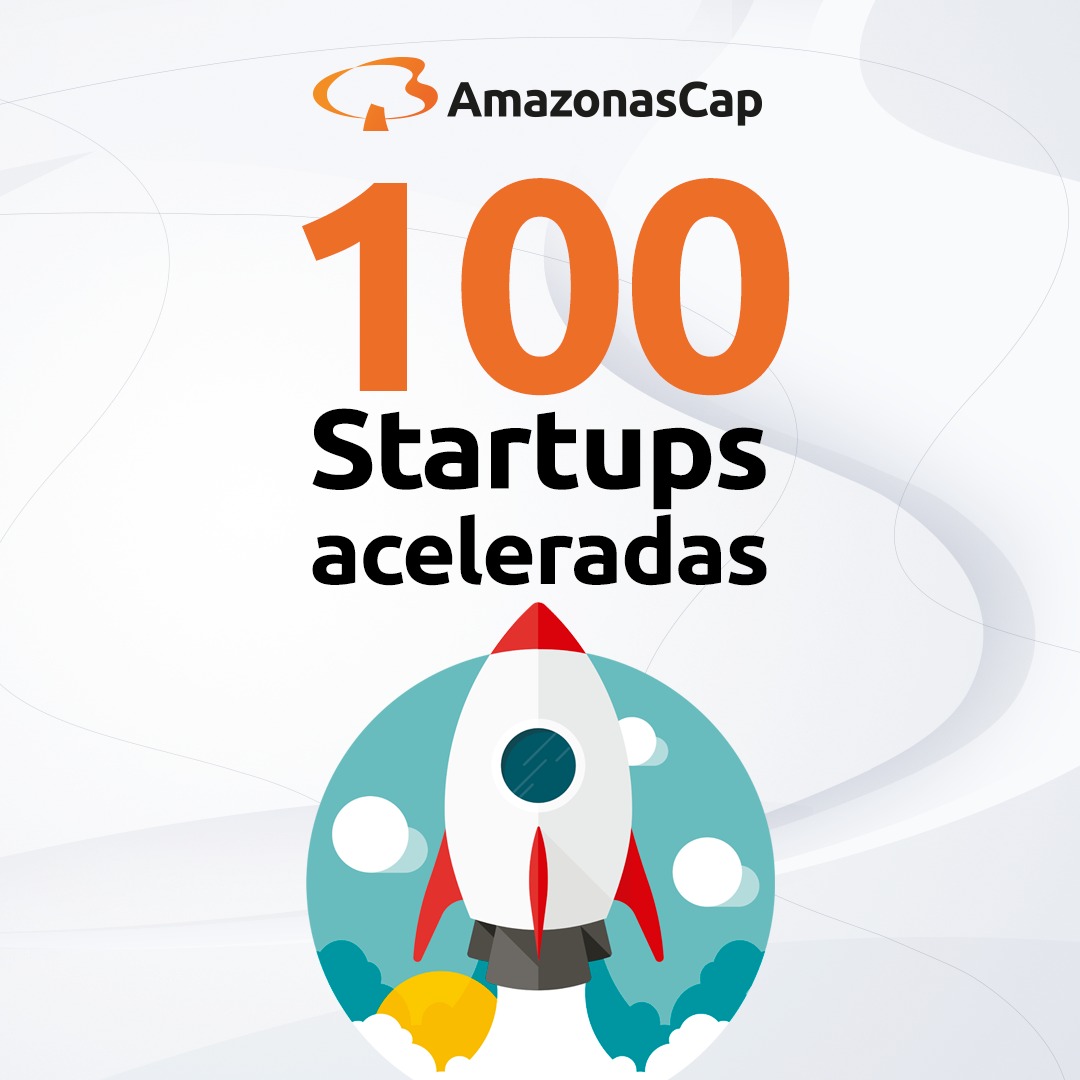 AmazonasCap atinge o marco de 100 aceleradas